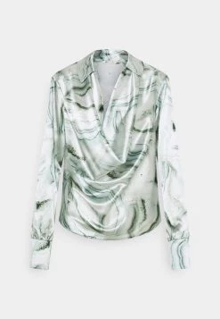 Nly by Nelly Damen Bluse - Grün | Elegante Bluse für Damen | Moderne Mode -Nly by Nelly Verkaufsladen a90ddba8e10b4b7c9e74c2a2d7ed44cf