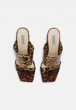 Nly by Nelly EDGY SUMMER - Pantolette Hoch in Braun für Damen | Hohe Pantoletten | Trendige Sommerschuhe -Nly by Nelly Verkaufsladen aaa03d957cf841519ed0169c2f92377a