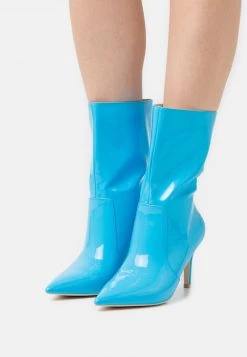 Nly by Nelly DELICATE BOOT - Damen High-Heel-Stiefel in Blau