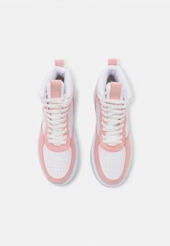 Nly by Nelly HIGHTOP PLATFORM - Sneaker High Damen in Weiß/Rosa | Trendige Plateau-Sneaker für Frauen -Nly by Nelly Verkaufsladen ada31a44b5f140769d6b240bd261715c
