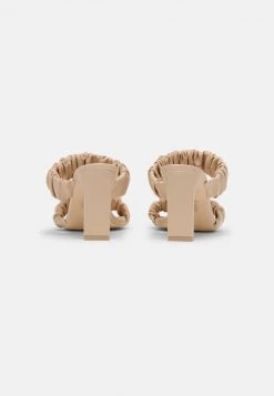 Nly by Nelly LOST ON YOU - Beige Hohe Pantoletten für Damen | Elegante Sommerschuhe -Nly by Nelly Verkaufsladen af4c36dfb0314afa86f513a79de61987