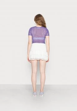 Nly by Nelly FRILL SMOCK SKIRT - A-Linien-Rock in Weiß für Damen | Elegant & Stilvoll -Nly by Nelly Verkaufsladen b046a17373654b67a932a8b7eb7270da