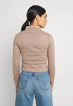 Nly by Nelly DOUBLE ZIP Strickjacke - Nougat, Damen | Elegante Strickmode -Nly by Nelly Verkaufsladen b0f0f7148fc047cdb560106d8eee8ad2