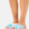 Nly by Nelly PERFECT FURRY FRIEND - Flache Pantoletten Damen - Multicolor -Nly by Nelly Verkaufsladen b27d0c0670b44958b9dc01fea7e4a887