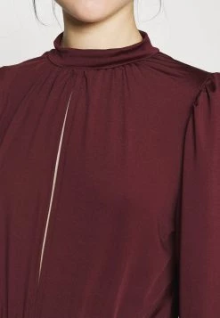 Nly by Nelly KEYHOLE FRONT Langarmshirt - Off Red/Port Royale - Damen | Modisches Langarmshirt mit Keyhole-Detail -Nly by Nelly Verkaufsladen b3f0832cb6bc4d0499760daed2f31b2e