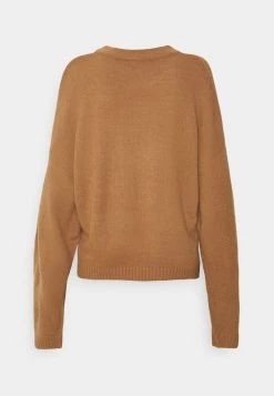 Nly by Nelly SLEEVE FOCUS Strickpullover - Braun, Damen | Modischer Strickpullover für Frauen -Nly by Nelly Verkaufsladen b54eebfa838541bbb28b2ef18ea45c97