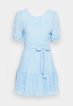 Nly by Nelly OPEN BACK DRESS - Freizeitkleid - Hellblau, Damen | Leichtes Sommerkleid mit offenem Rücken -Nly by Nelly Verkaufsladen b6d3f3ac1d3b4d18aba2844a17c08f8c