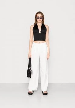 Nly by Nelly TIE HALTERNECK Top - Schwarz, Damen | Elegantes Damen-Top für jeden Anlass -Nly by Nelly Verkaufsladen b9e827aaa5694d01ab7f3ea852cc5ff0