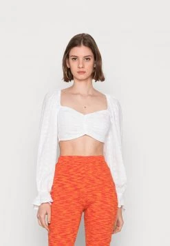 Nly by Nelly AMAZE ME TOP - Weiße Bluse für Damen | Moderne Damenbekleidung