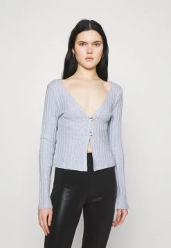 Nly by Nelly BUTTON DOWN CARDIGAN - Strickjacke in Hellblau für Damen | Elegante Strickmode
