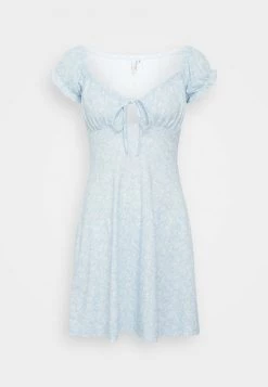 Nly by Nelly TOO CUTE DRESS - Jerseykleid in Blau für Damen -Nly by Nelly Verkaufsladen c12aaf3d86184097a66981132c38b568