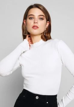 Nly by Nelly LOVE Langarmshirt - Weiß, Damen | Elegantes Langarmshirt für Frauen -Nly by Nelly Verkaufsladen c35c58c1298e40da910426a49a1d7a8d