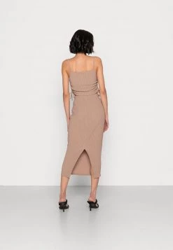Nly by Nelly STRUCTURE LONG SKIRT - Maxirock in Nougat für Damen | Elegante Langröcke -Nly by Nelly Verkaufsladen c69016302e844c3f8fdc44165236803a