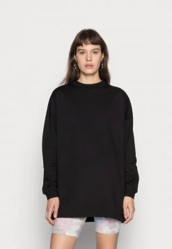 Nly by Nelly THROUGH THE HOOD Freizeitkleid - Schwarz, Damen | Bequemes Hoodie-Kleid für Freizeit