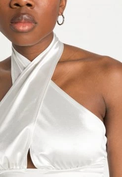 Nly by Nelly TWIST NECK Top - Off White Damen | Modisches Frauen-Top -Nly by Nelly Verkaufsladen ca5d1870c4da4e7e963d41828e832ebc