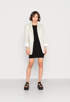 Nly by Nelly FRILL EDGE DRESS - Etuikleid in Schwarz für Damen | Elegantes Abendkleid mit Rüschenbesatz -Nly by Nelly Verkaufsladen ccc4ac8a8eda46d38e70b49eb35c8872