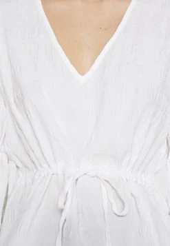 Nly by Nelly TIE DETAILED BLOUSE - Weiße Damenbluse mit Bindegürtel -Nly by Nelly Verkaufsladen ccee55dcb6f44560975a8e2837eb83b0