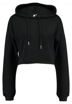 Nly by Nelly BOX HOODIE - Kapuzenpullover für Damen in Schwarz -Nly by Nelly Verkaufsladen cd451b8310004056bbf91c70beb91339