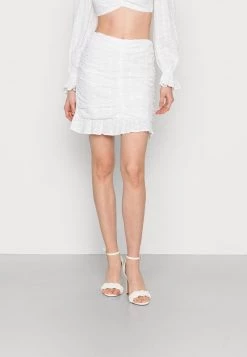 Nly by Nelly AMAZE ME SKIRT - Weißer Minirock für Damen | Modischer Sommerrock