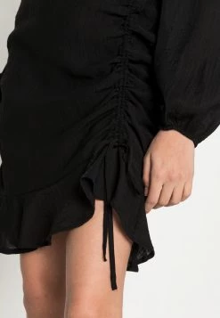 Nly by Nelly ALL I WANTED FLOUNCE DRESS - Freizeitkleid in Schwarz für Damen -Nly by Nelly Verkaufsladen d3b2fa684a894018bd641bd35f9829ee