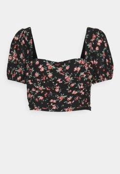 Nly by Nelly RUCHED FLORAL Bluse - Multicolor Damenbluse mit Rüschendetail -Nly by Nelly Verkaufsladen d424141a3b87450da244ba9615d595da