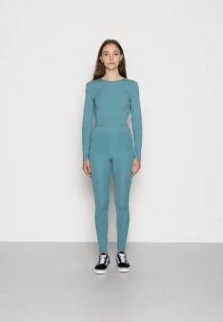 Nly by Nelly BACK FOCUS SET - Leggings - Hosen - Blau, Damen | Hochwertige Leggings für Frauen