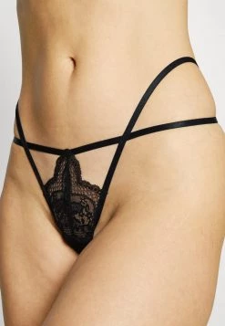 Nly by Nelly STRAPPY THONG - String-Slip - Schwarz, Damen | Bequeme Damenunterwäsche -Nly by Nelly Verkaufsladen da2057f37e9c4c23a9976292a8686b49