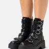 Nly by Nelly CALM COLLECTED BOOTS - Plateaustiefelette in Schwarz für Damen -Nly by Nelly Verkaufsladen dbd335b524c44649b4b77ec599c2325e