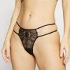 Nly by Nelly YOU REMIND ME THONG - String - Schwarz, Damen | Bequeme Damenunterwäsche -Nly by Nelly Verkaufsladen ddb09dae465b4f6485e3d1e498a435c3
