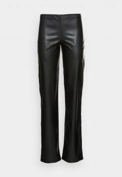 Nly by Nelly LOW WAIST PANT - Stoffhose in Schwarz für Damen | Bequeme Modehose -Nly by Nelly Verkaufsladen e104bf583d50441aa399f1199c885e5a