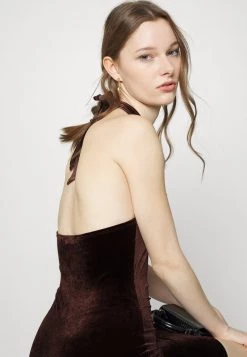 Nly by Nelly Twist Neck Cocktailkleid - Festliches Kleid in Braun für Damen -Nly by Nelly Verkaufsladen e436fb5884674cc4bfb55f25e6e06051