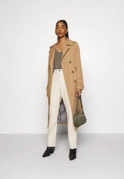 Nly by Nelly HIGH WAIST PANTS - Beige Stoffhose für Damen | Elegante High-Waist Hose -Nly by Nelly Verkaufsladen e6407fc4861945eab05dfbc95dffde43