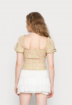 Nly by Nelly FLIRTY BUTTON BLOUSE - Modische Damenbluse in Multi - Elegant & Vielseitig -Nly by Nelly Verkaufsladen e6610ca2af3248169bc74e374eccc367