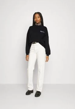 Nly by Nelly OVERSIZE EMBROIDERED SWEAT - Damen Sweatshirt in Schwarz -Nly by Nelly Verkaufsladen e757c7992e9a4235994c9319f36b78a8