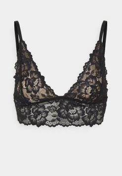 Nly by Nelly BEAUTIFUL BRALETTE - Schwarzer Bustier-BH für Damen