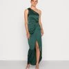 Nly by Nelly LEVITATED DRESS - Ballkleid Dark Green für Damen | Elegantes Festkleid -Nly by Nelly Verkaufsladen e8c8e7a5847b4548ae3fa1a4729e59ec