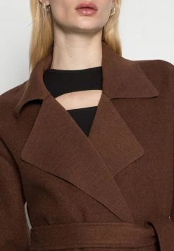 Nly by Nelly CLEAN BELTED COAT - Klassischer Mantel in Braun für Damen -Nly by Nelly Verkaufsladen e9684350028c4002a740af070d55a5a1