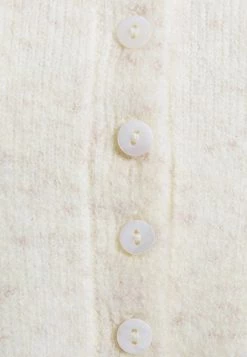 Nly by Nelly MINI CARDIGAN - Strickjacke in Hellgrau für Damen | Modische Strickmode -Nly by Nelly Verkaufsladen e97668b7cc83459bb7836426d618aa12