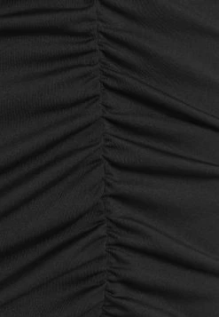 Nly by Nelly KEYHOLE TIE SLINKY DRESS - Elegantes Jerseykleid in Schwarz für Damen -Nly by Nelly Verkaufsladen ec3875b82529440596771988f25a0950