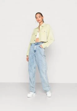 Nly by Nelly CROPPED SHACKET - Leichte Jacke in Grün für Damen | Trendige Kurzjacke -Nly by Nelly Verkaufsladen ed276bc59bab48bc8354e5286c515292