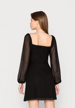 Nly by Nelly CUT OUT FLIRTY DRESS - Schwarzes Cocktailkleid für Damen | Festliches Abendkleid -Nly by Nelly Verkaufsladen f10f3cbaccbd483e82c2dbf78169eb99