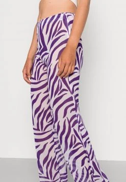 Nly by Nelly FLOWY WIDE LEG PANTS - Stoffhose Damen - Multi Couloured | Bequeme Weite Hose -Nly by Nelly Verkaufsladen f3b729e134a14efe9d0bcae70ed186e7