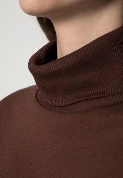 Nly by Nelly Damen CROPPED TURTLENECK Sweatshirt - Braun | Bequem & Stilvoll -Nly by Nelly Verkaufsladen f47e52581e0c445aacc2b1bb3fa10c0e
