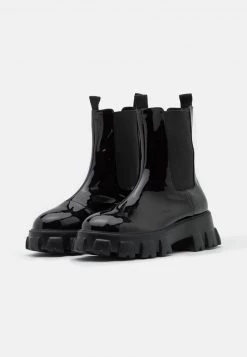Nly by Nelly BITE IT CHELSEA BOOT - Plateaustiefelette in Schwarz für Damen -Nly by Nelly Verkaufsladen f59d06d770984c06b0ab0cc729a9256a