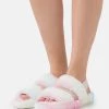 Nly by Nelly BACKSTRAP FLUFFY FLAT - Bequeme Hausschuhe für Damen - Multicolor