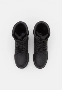 Nly by Nelly WALK IT OUT BOOT - Schnürstiefelette in Schwarz für Damen | Stilvolle Stiefeletten -Nly by Nelly Verkaufsladen f8ba431d294741c881ae6da5b7738284