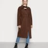 Nly by Nelly CLEAN BELTED COAT - Klassischer Mantel in Braun für Damen