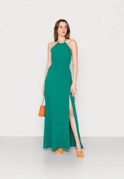 Nly by Nelly STRAPPY HIGH NECK DRESS - Cocktailkleid/Festliches Kleid in Grün für Damen -Nly by Nelly Verkaufsladen fa79cdab3db84751bb5919dc78cdb429