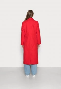 Nly by Nelly GREAT LONG COAT - Klassischer Damenmantel in Rot -Nly by Nelly Verkaufsladen fce1c9181e4a49ca8caa3775db5b5c4c