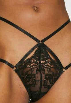 Nly by Nelly INTENTIONS THONG - String - Schwarz, Damen | Bequeme Damenunterwäsche -Nly by Nelly Verkaufsladen ff391af0d72a4fc18e57d83c5c059cf4